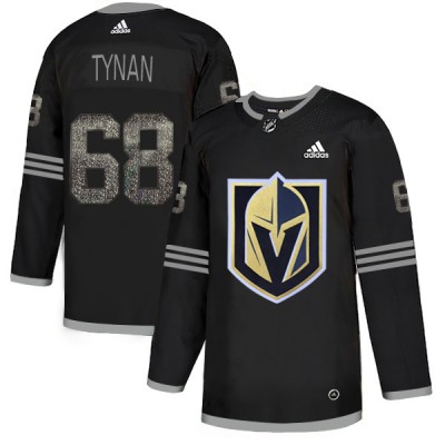 Adidas Vegas Golden Knights #68 T.J. Tynan Black Authentic Classic Stitched NHL Jersey